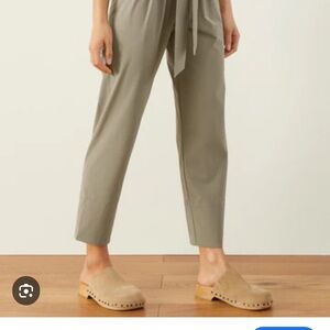 ADAY Olive Easy Day Ankle Pants